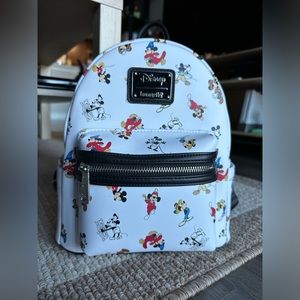 Loungefly Disney Mickey Mouse Allover Print Mini Backpack - BoxLunch Exclusive